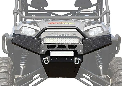 SuperATV Winch Ready Front Bumper for Polaris Ranger XP 570/ 700/ 800 / 1000